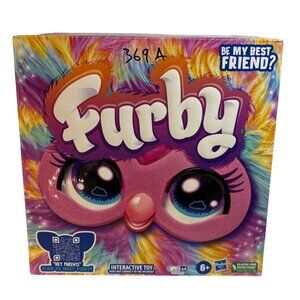 Furby Electronic Toy Interactive With 5 Voice Activated Commands Rainbow Design